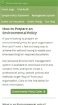 Mobile Screenshot of environmentalpolicy.org.uk